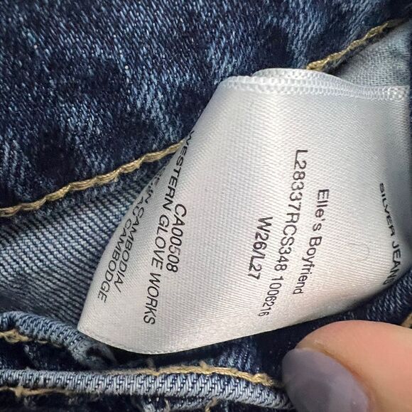 Silver Jeans Elle's Boyfriend Jeans - Picture 5 of 7